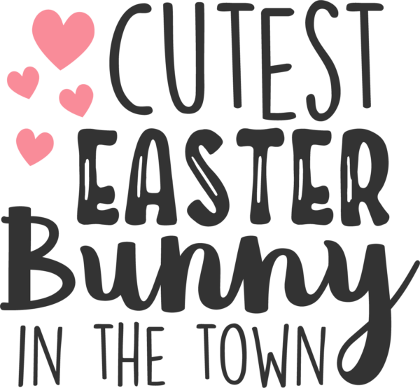 CUTEST EASTER BUNNY IN THE TOWN