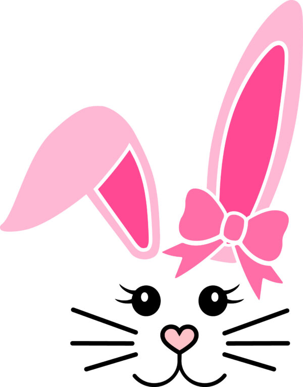 Girl bunny face