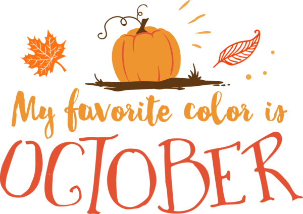 My favorite color is October black