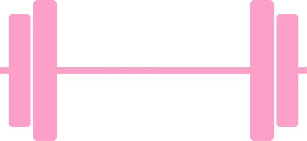 no pain no gain barbell white