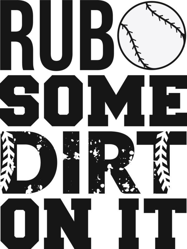 rub some dirt on it