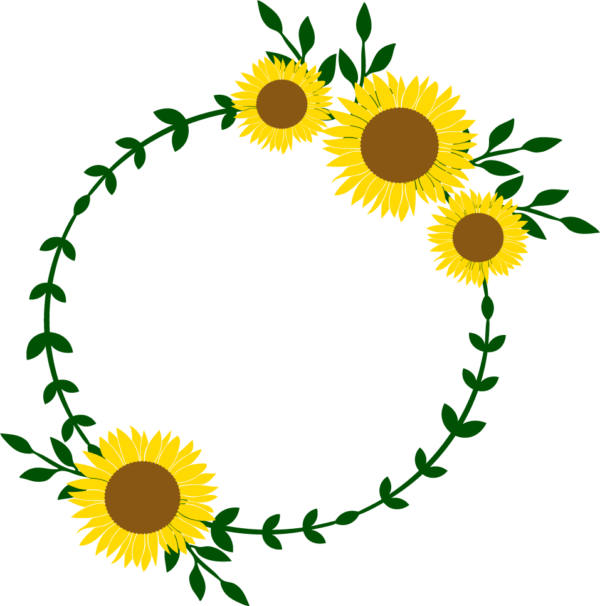 sunflower frame 2
