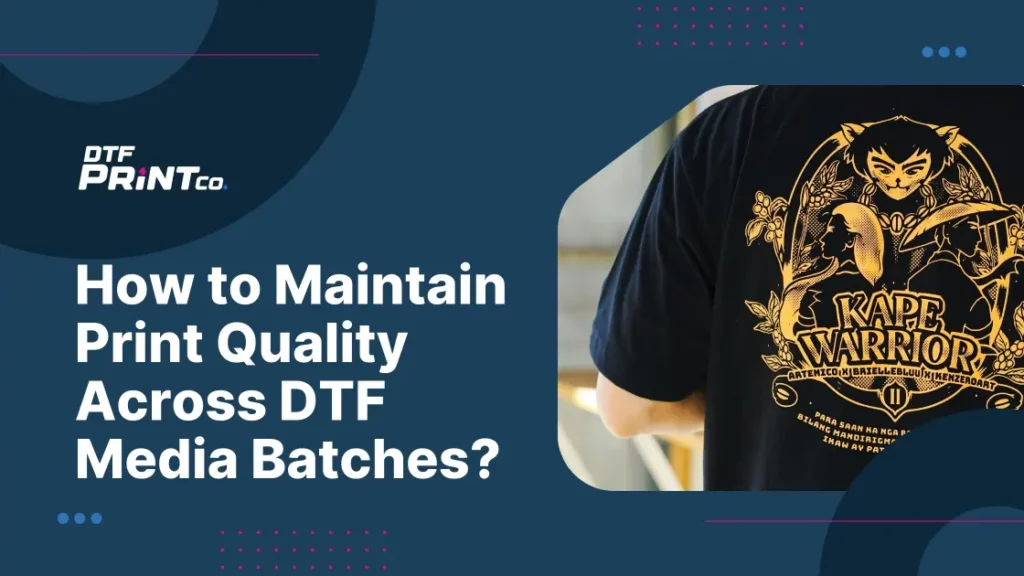 High-quality DTF print on fabric showcasing vibrant colors and precise detail