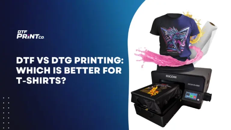 DTF vs DTG printing comparison for custom t-shirts