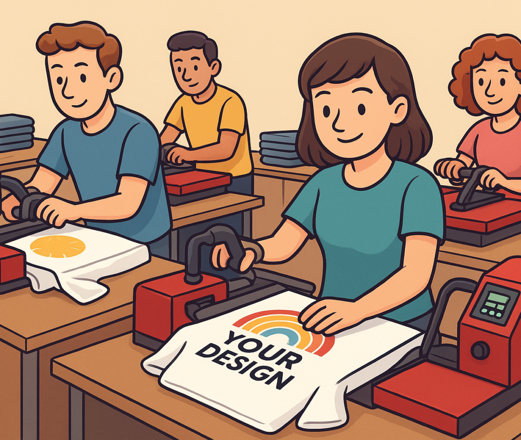 Contract DTF printing